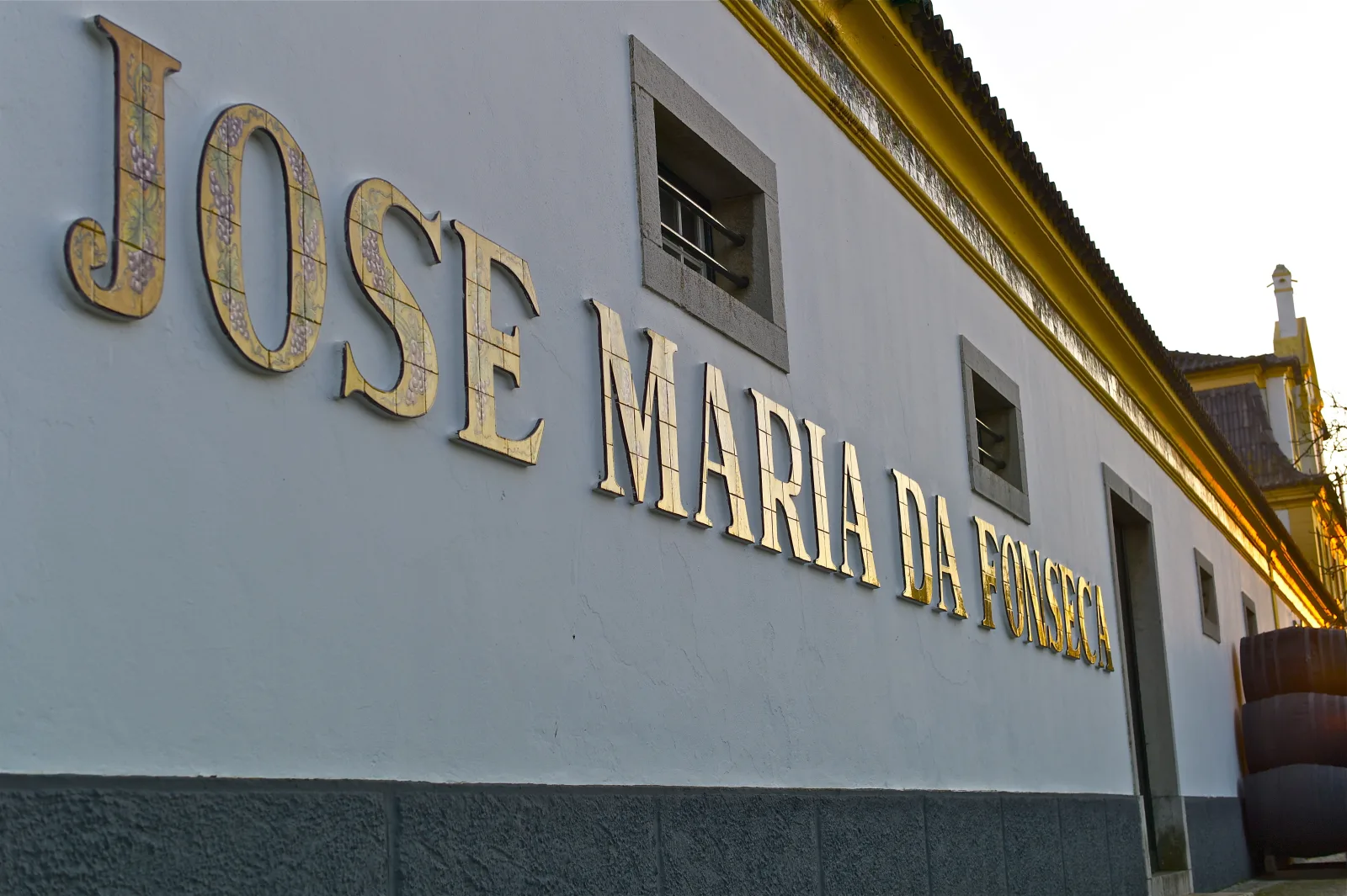 José Maria da Fonseca winery in Azeitão — the oldest Moscatel producer