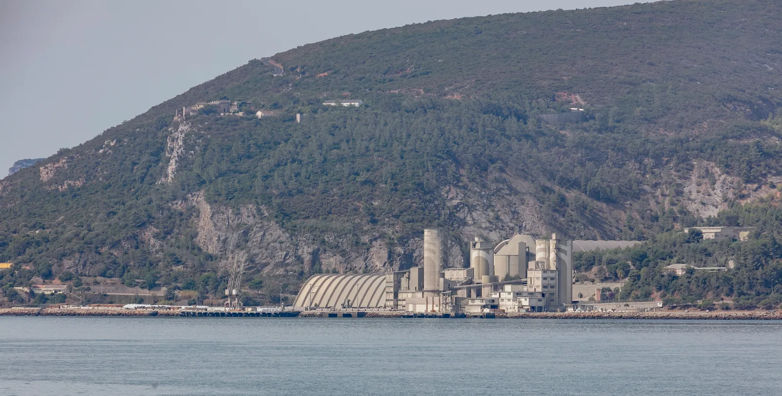 Secil cement factory in Outão
