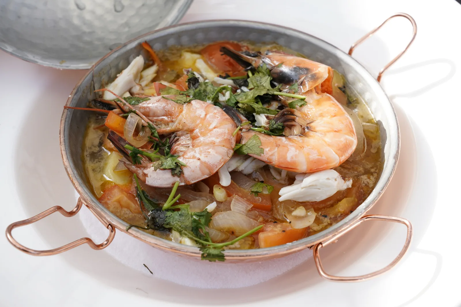 Cataplana with seafood