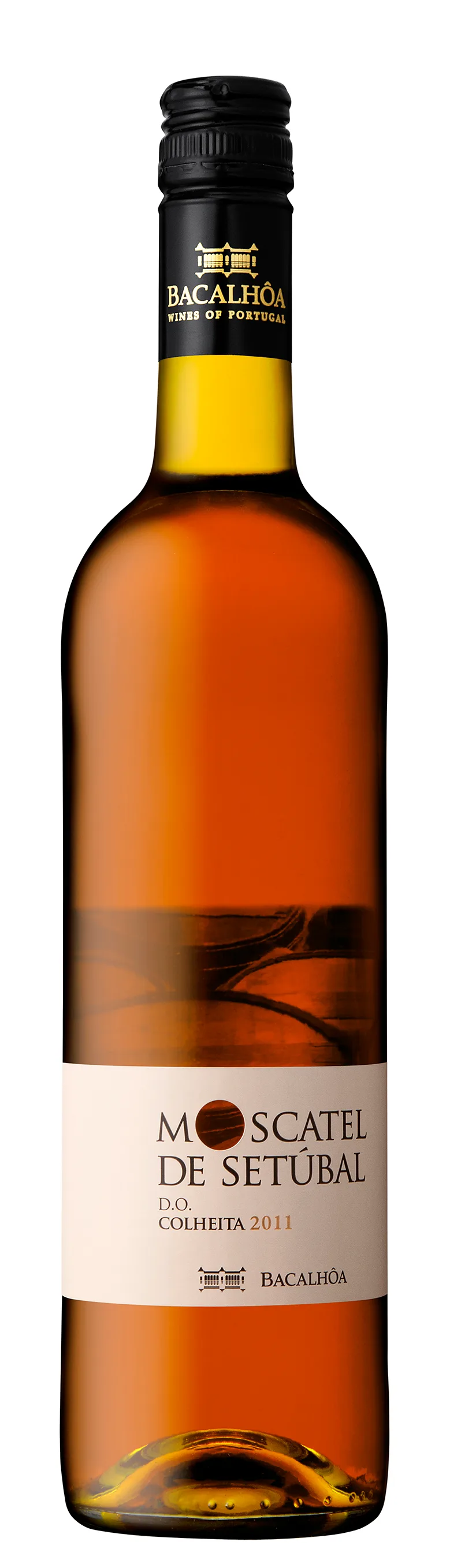 A bottle of Moscatel de Setubal