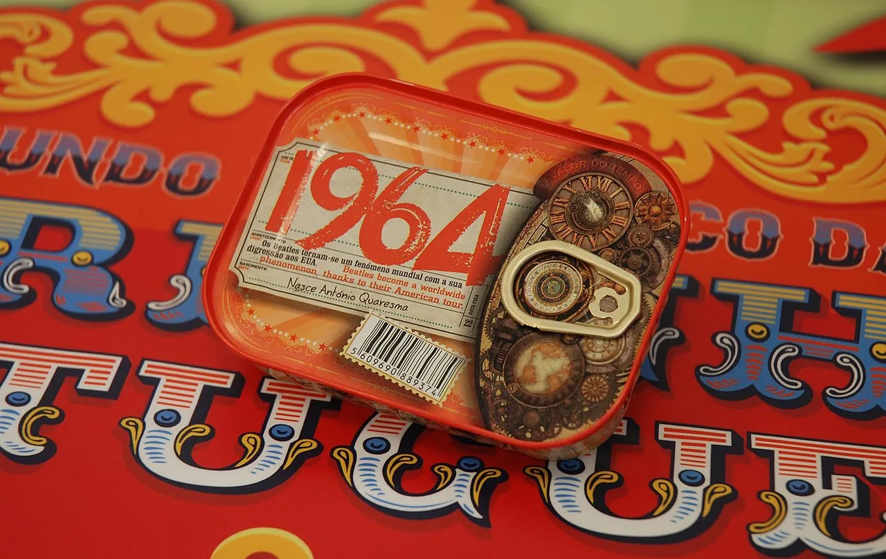 Sardine tin collection — a symbol of the canning industry