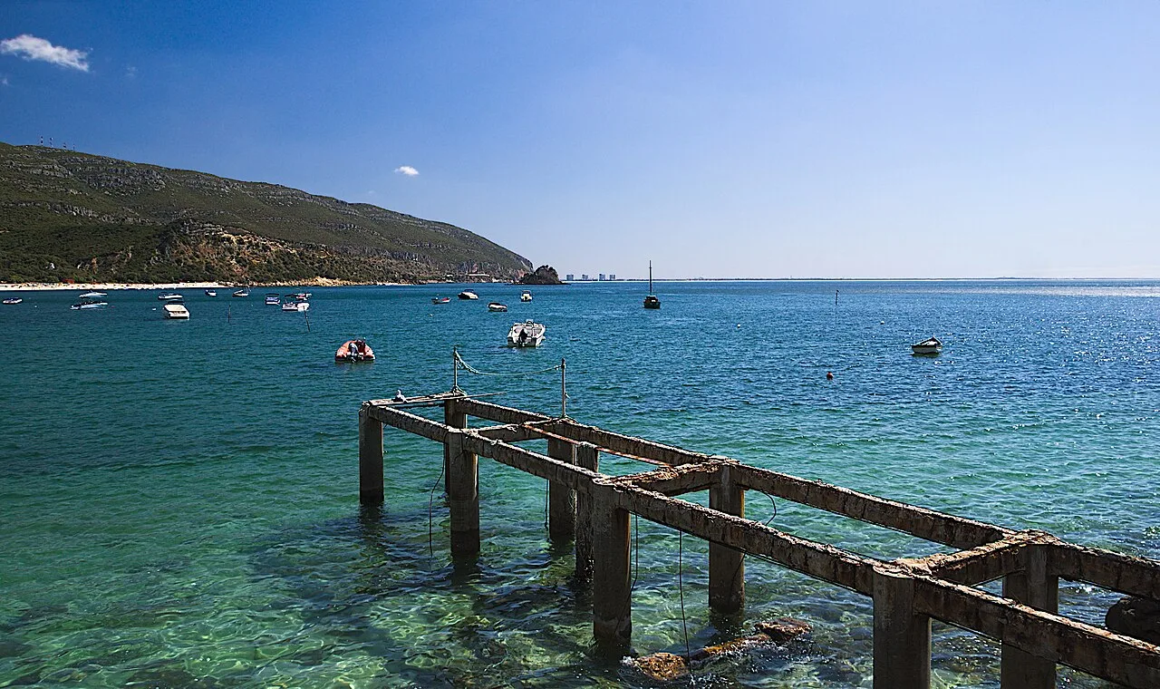 Panorama of Portinho da Arrabida