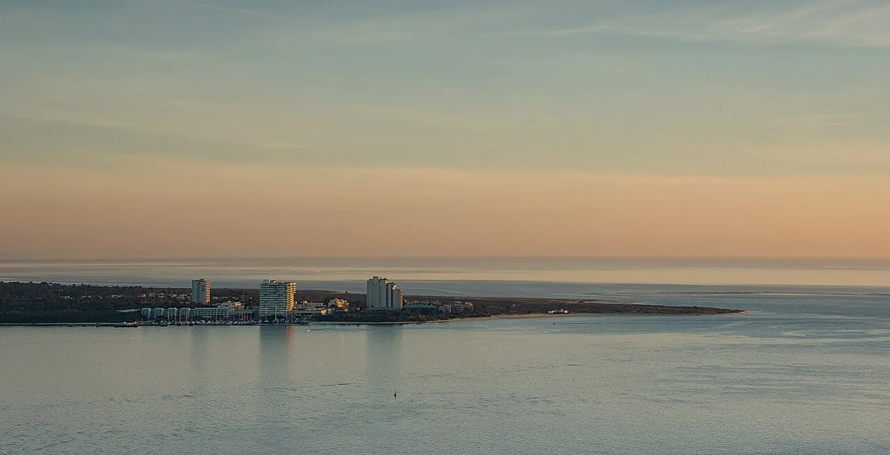 Panorama of the Troia peninsula