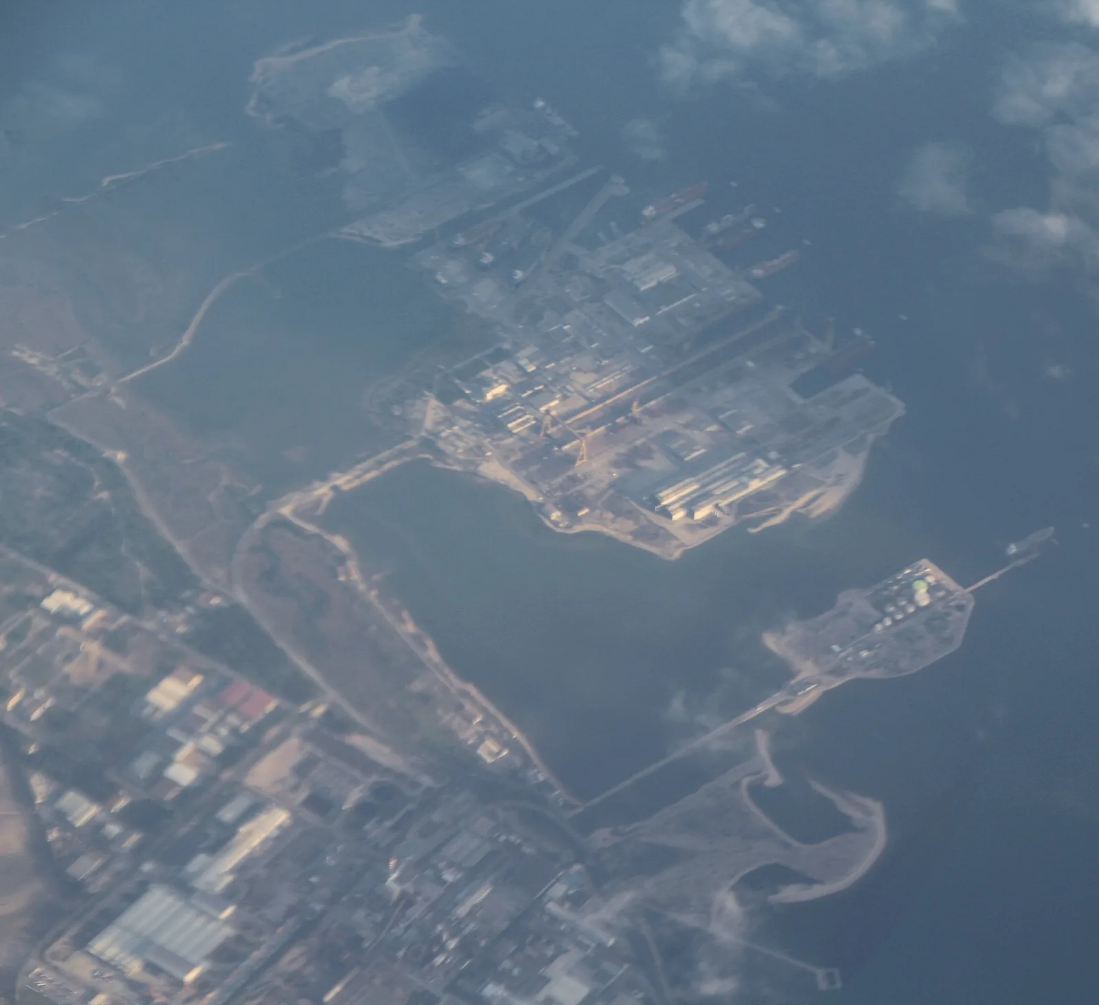 Mitrena shipyards — industrial zone of São Sebastião parish