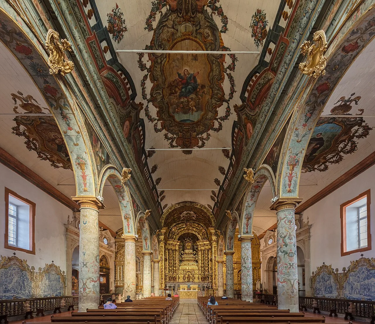 Interior of the Church of St. Mary of Graces