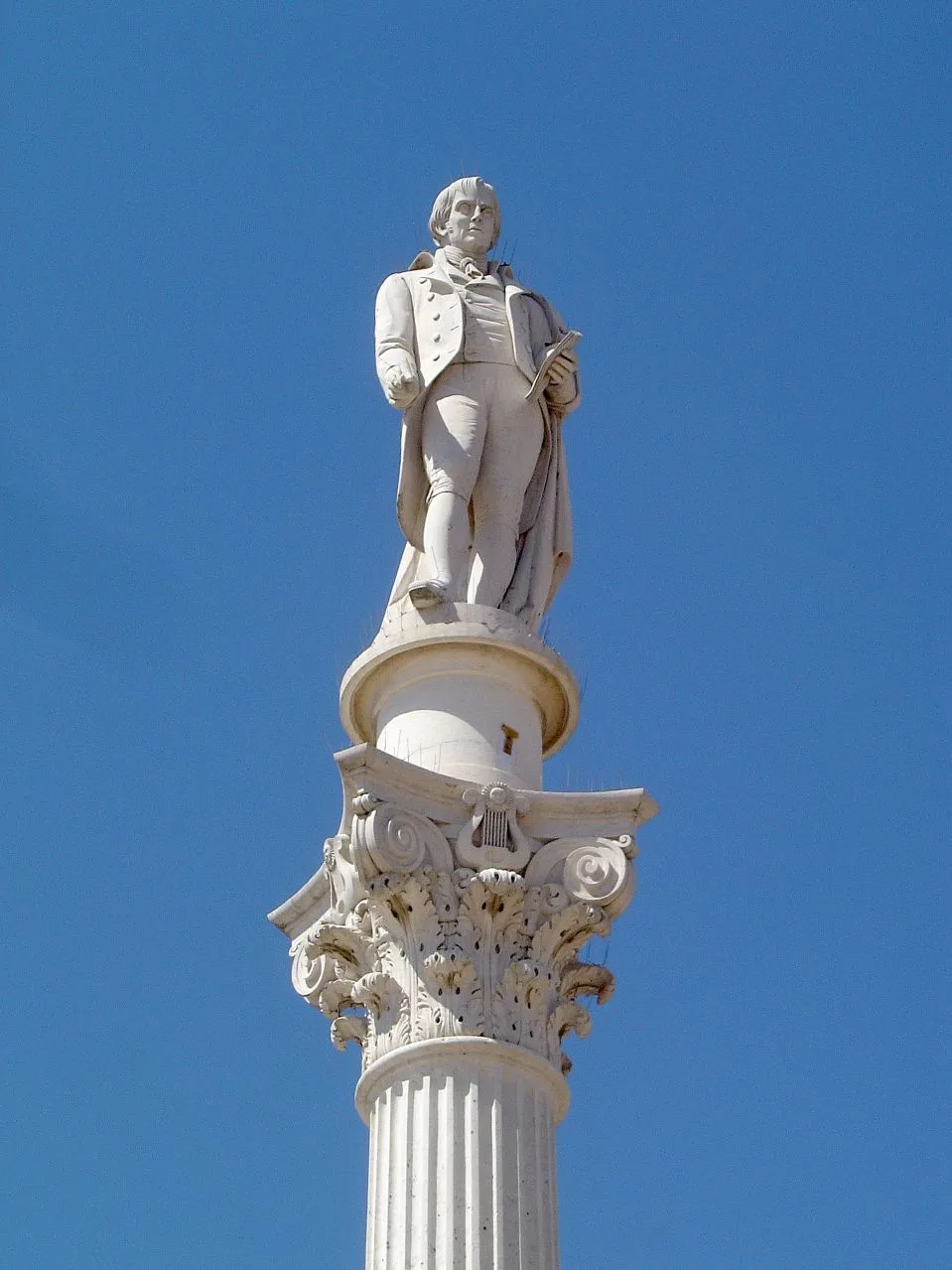 Bocage monument at the square